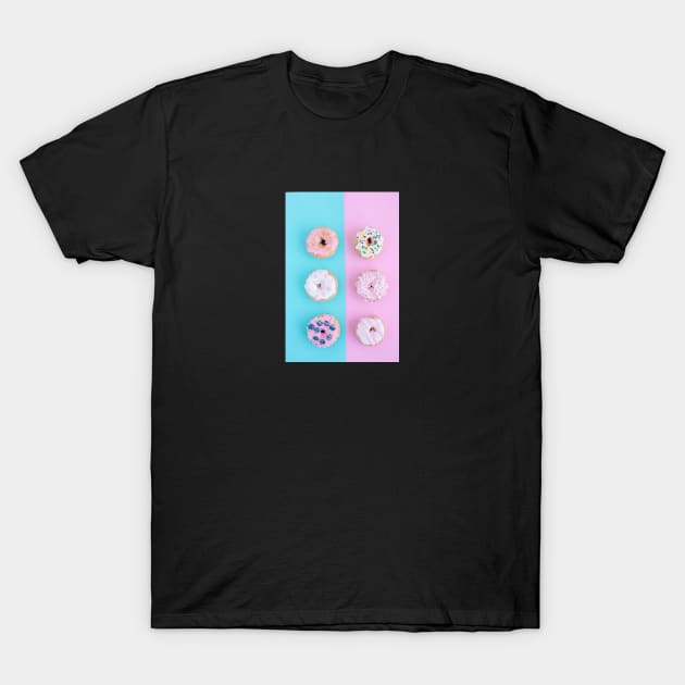 Sweetest Doughnuts T-Shirt by opticpixil